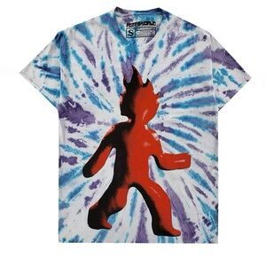 Cactus Jack by Travis Scott Flame Tee 'Tie Dye'